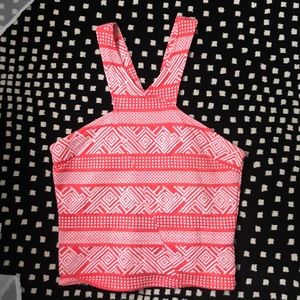 Pink Aztec Crop from Abbeline